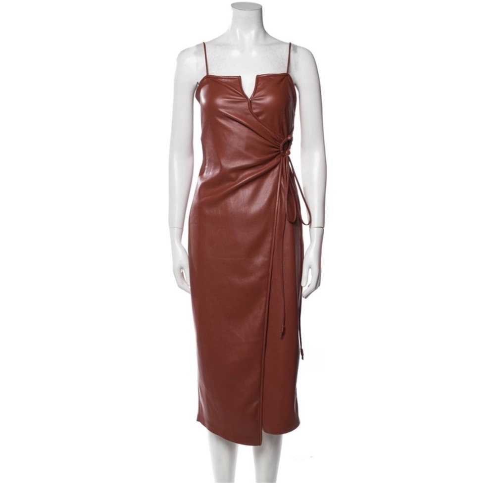 Nanushka Elegant leather Dress